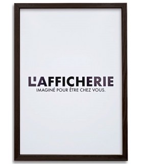 Schwarzer Posterrahmen – ideal für moderne Deko | L’AFFICHERIE