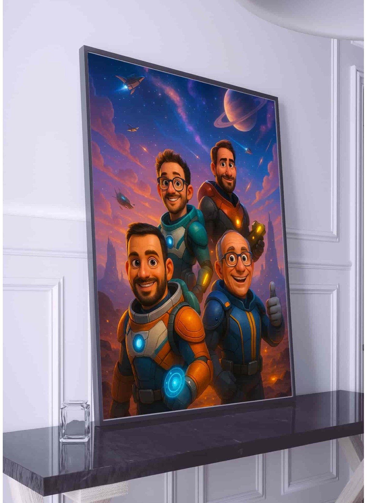 Personalisierbares Science-Fiction-Film-Poster – Elegant & Einzigartig | L’AFFICHERIE