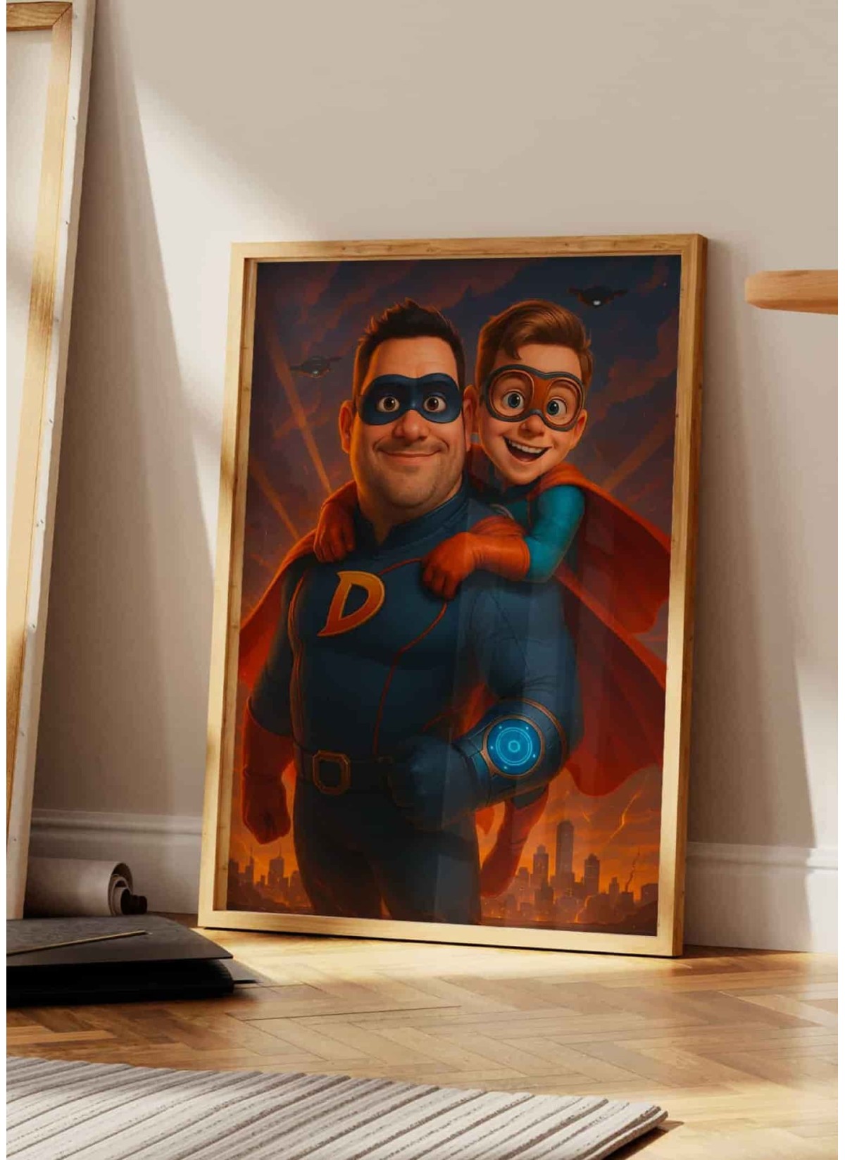 Personalisierbares Superhelden-Poster – Episch & Einzigartig | L’AFFICHERIE