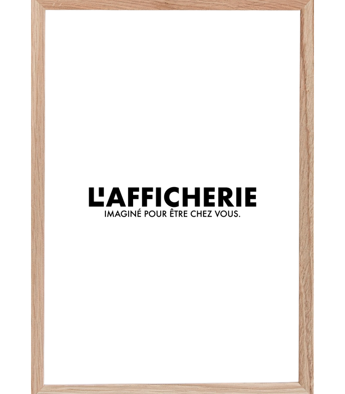 Holzrahmen für Poster – für dekorative Wandbilder | L’AFFICHERIE