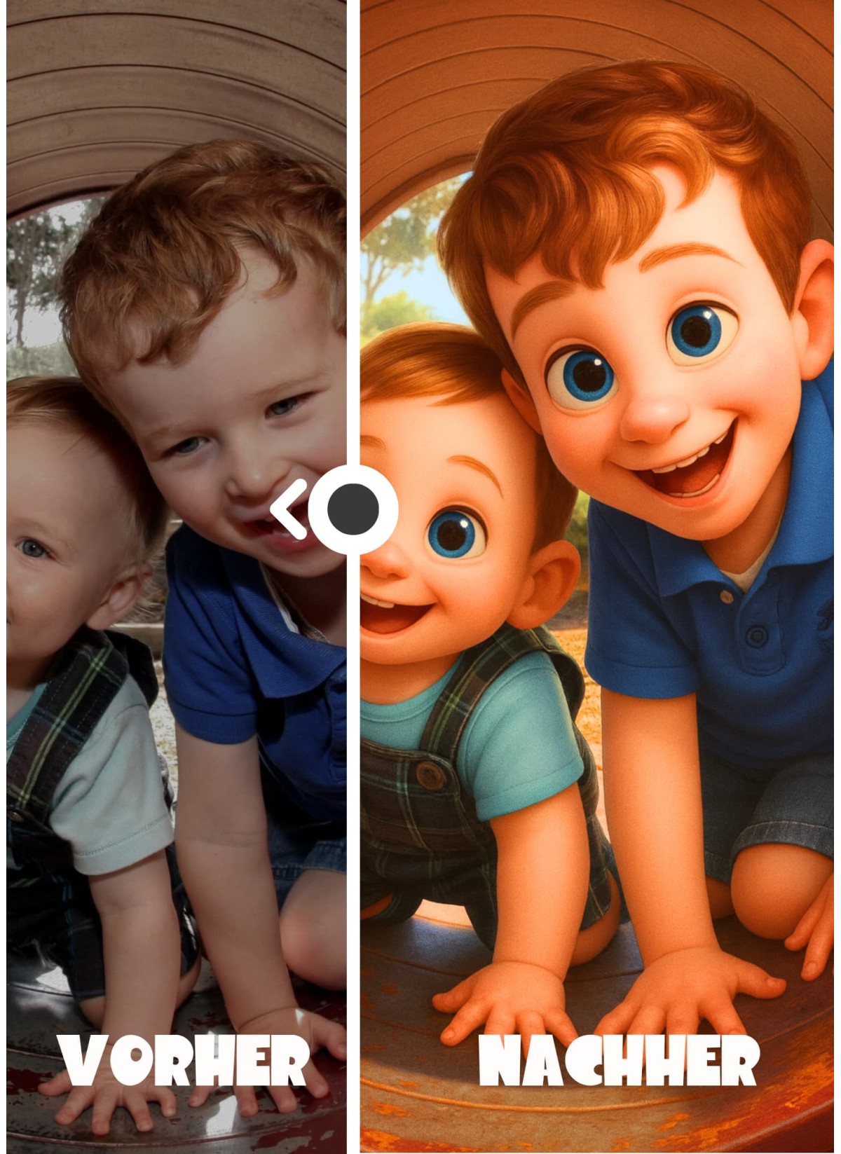 Personalisierbares 3D-Animationsfilm-Poster – Magisches Porträt mit KI | L’AFFICHERIE