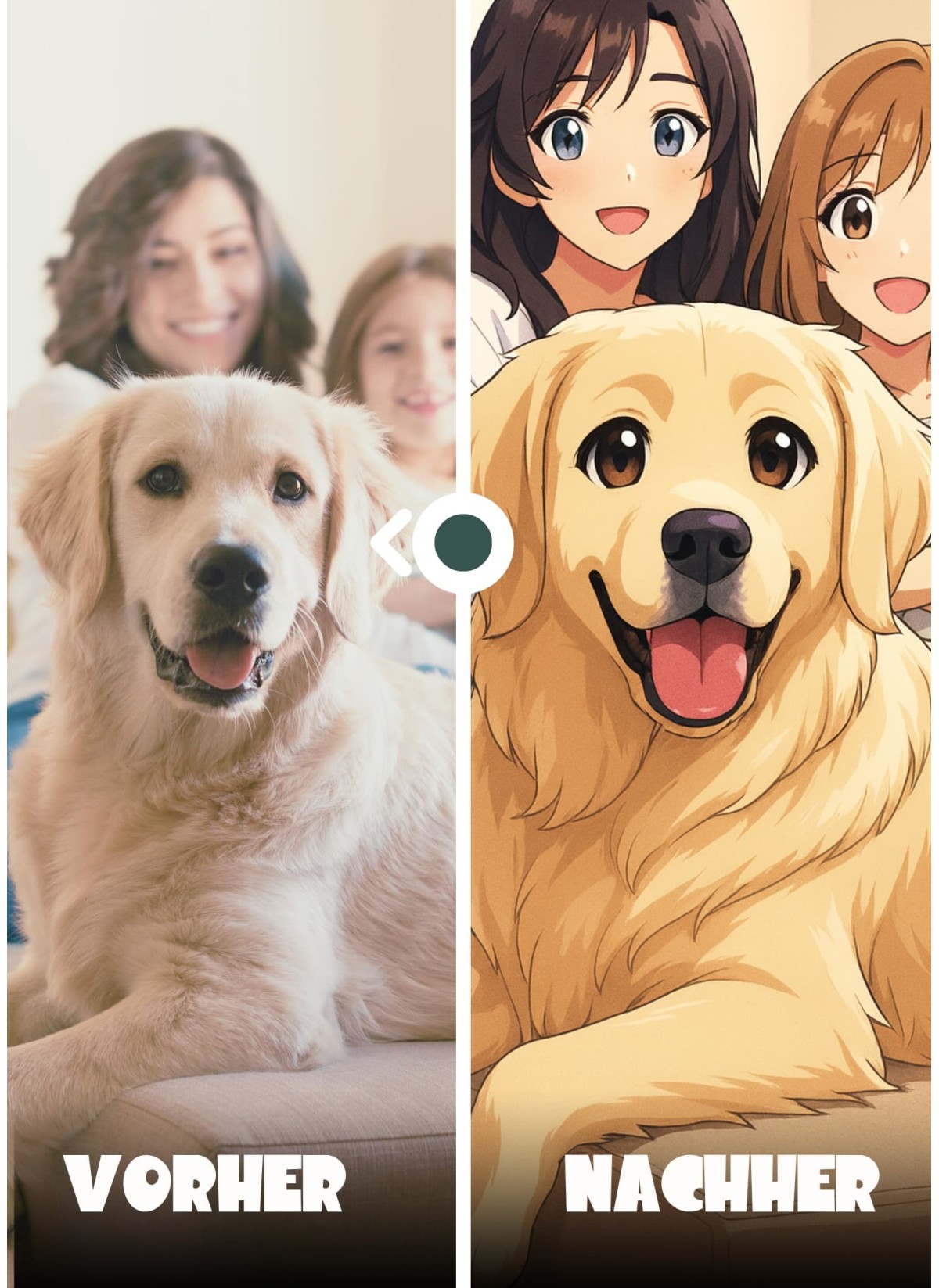 Personalisierbares Manga-Poster – Ihr Foto als Manga-Figur mit KI | L’AFFICHERIE