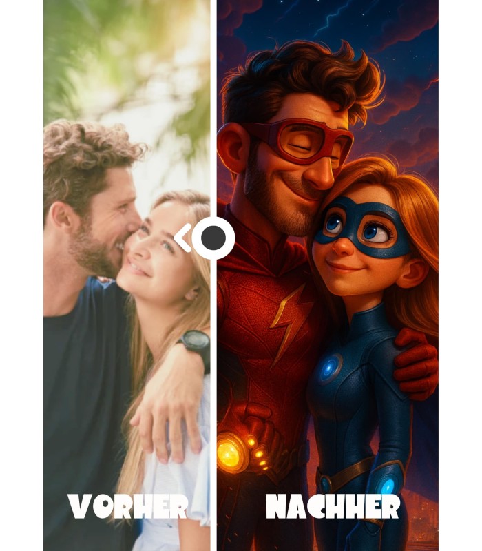 Personalisierbares Superhelden-Poster – Episch & Einzigartig | L’AFFICHERIE