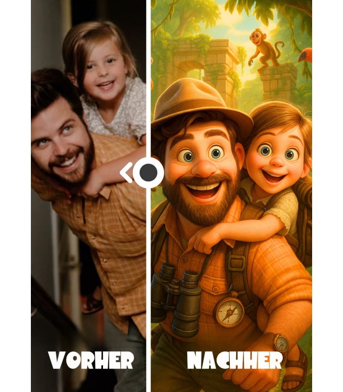 Personalisierbares Abenteuerfilm-Poster – Elegant & Einzigartig | L’AFFICHERIE