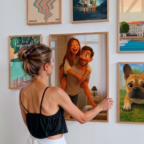 Beispiel für ein personalisiertes Poster zum Verschenken